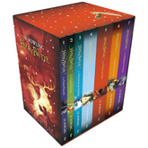 Box Harry Potter vermelho (edição “britânica”) Capa comum