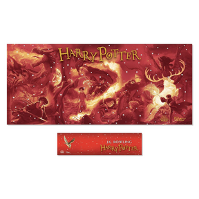 Box Harry Potter vermelho (edição “britânica”) Capa comum