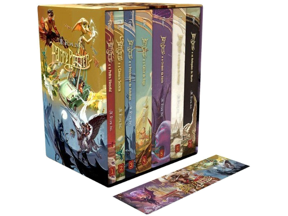 Box Coleção Harry Potter edição Especial 7 Volumes