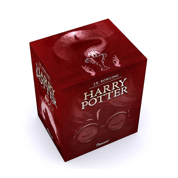 Box Harry Potter Premium Vermelho (7 Livros em capa dura) Capa dura