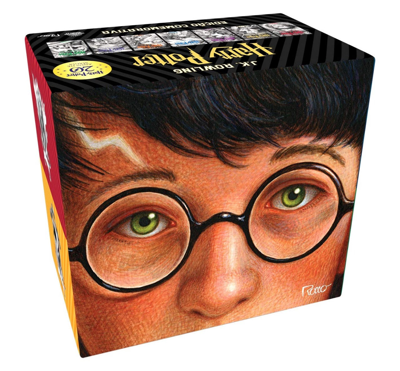 Box Harry Potter Edição Comemorativa 20 Anos Capa dura