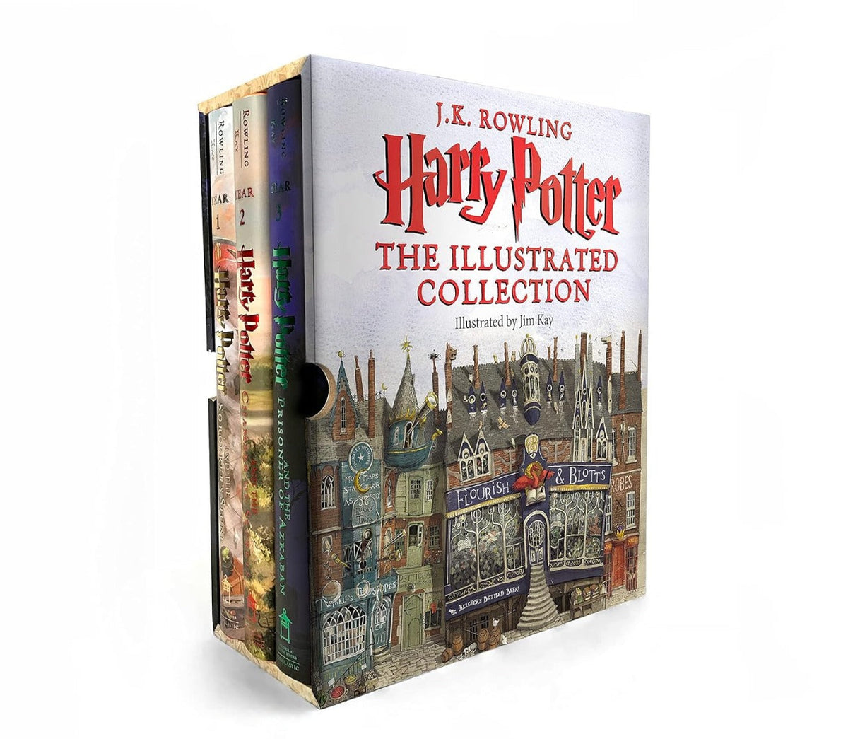 Harry Potter - the Illustrated Collection Books 1 -3 Boxed Set